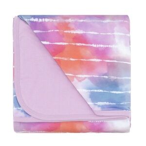 Pastel Tie Dye Dreams Large Cloud Blanket NIB Little Sleepies